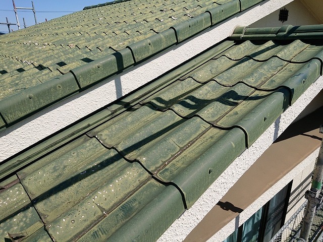 葺き替え工事予定の屋根